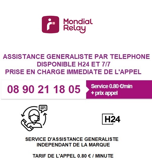 comment contacter MONDIAL RELAY