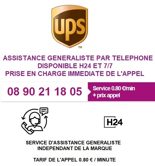 comment contacter UPS NICE [SERVICE CLIENT]