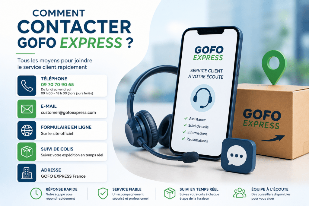 Contact service client GOFO EXPRESS